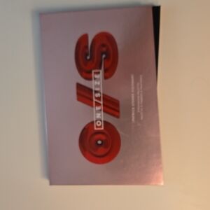 One/Size Red and Silver Packaging